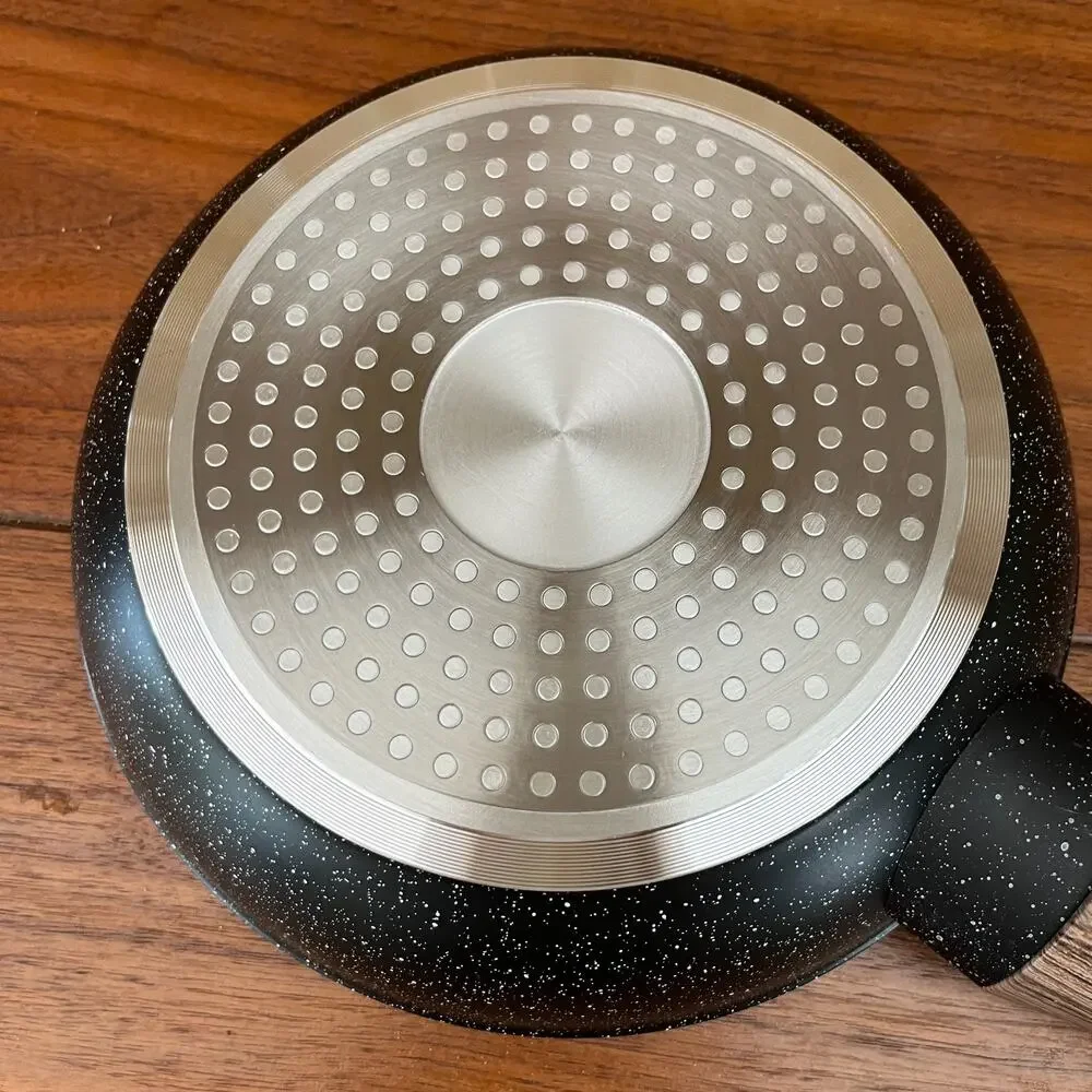 Black Speckled Aluminum Non-Stick 8